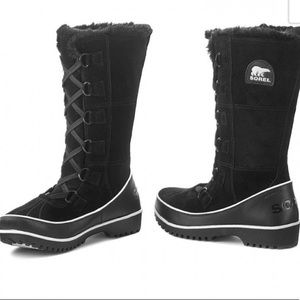 Sorel Tívoli High II Black Waterproof Boots